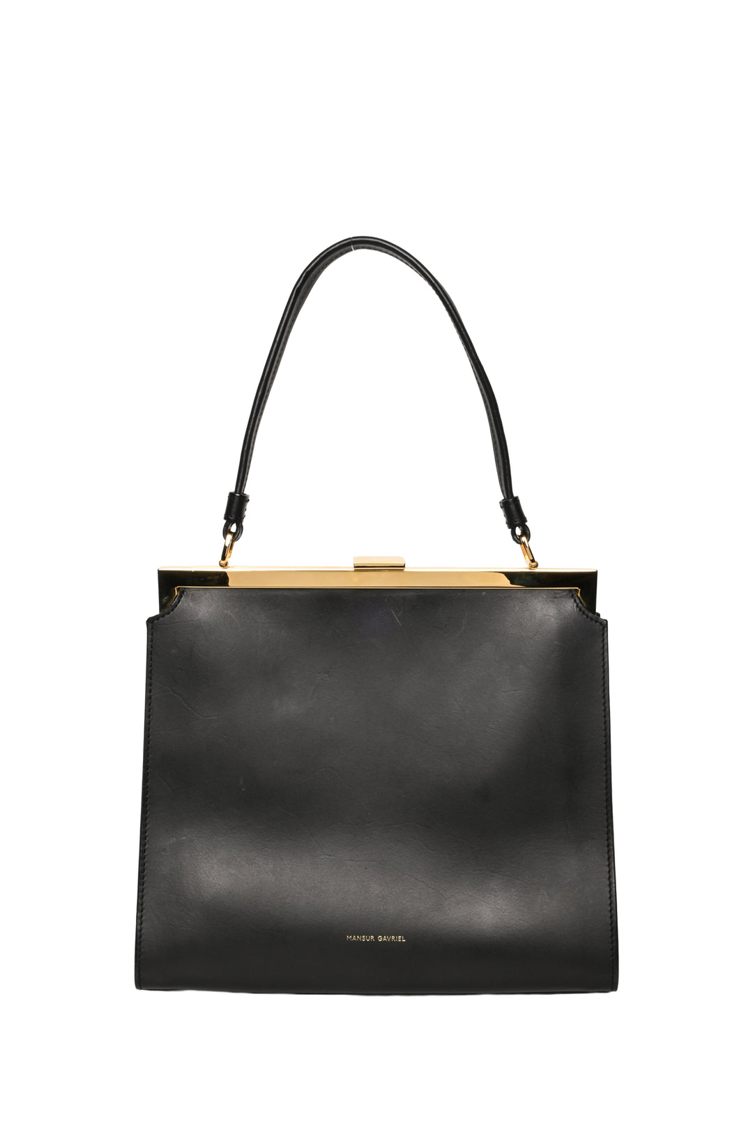 Mansur Gavriel Elegant Leather Top Handle Bag