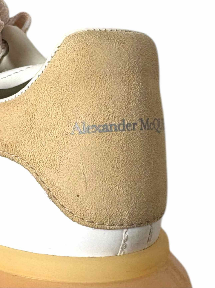 Alexander Mcqueen Size 39 Oversized Platform Leather Sneaker