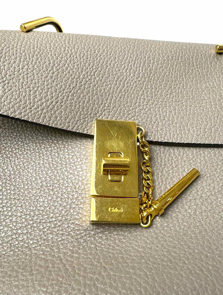 Chloe Drew Medium Leather Crossbody  Purse