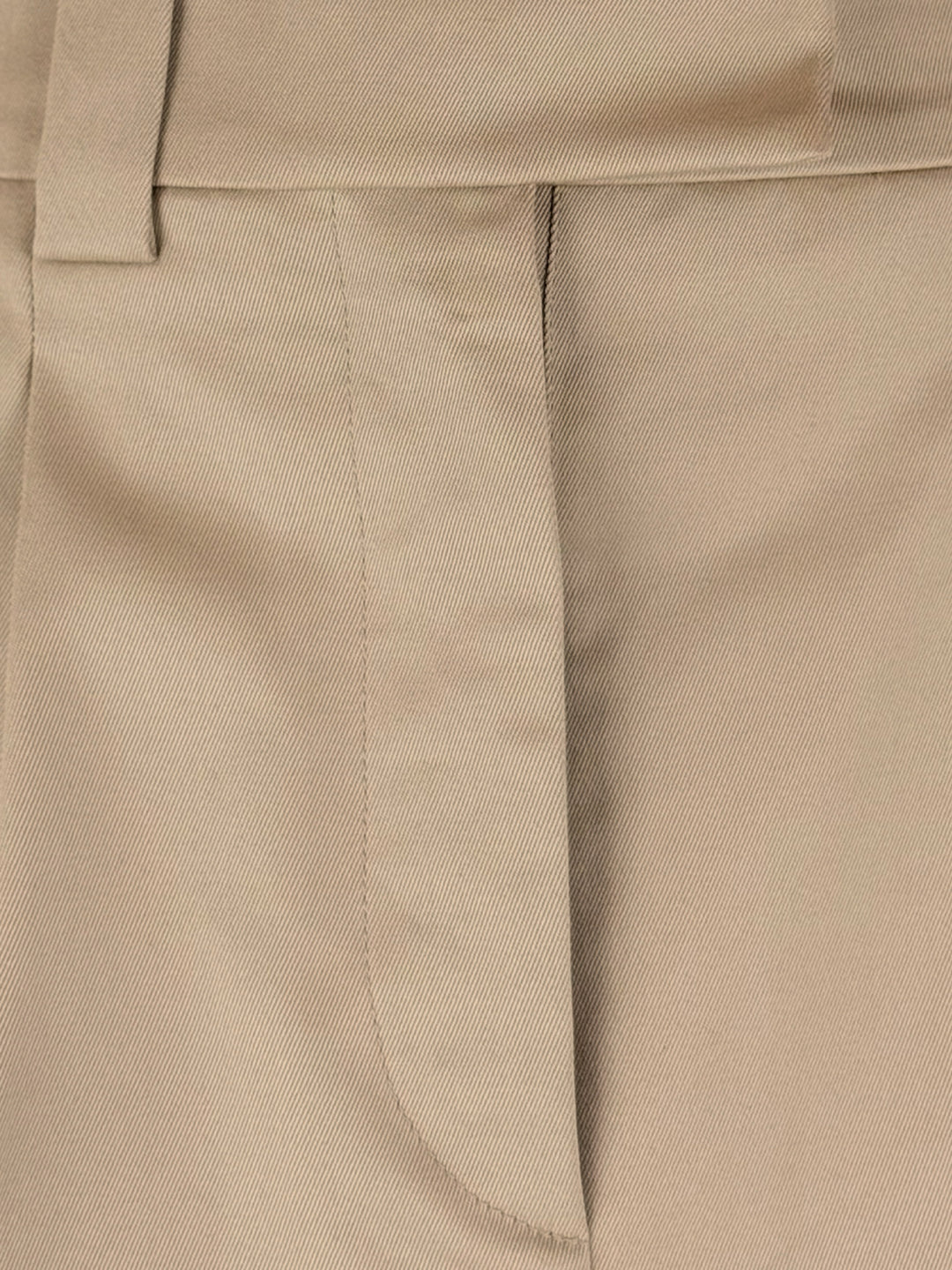 Miu Miu Size 36 2022 Embroidered Logo Pleated Chino Mini Skirt