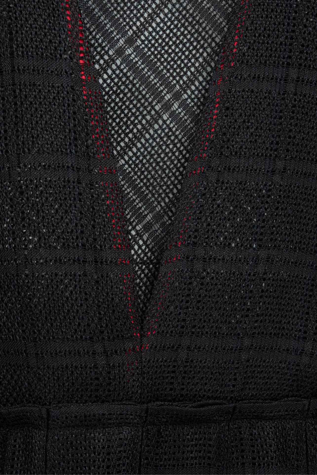 Victoria Beckham Size 4 Sheer Lace Panels Midi Dress