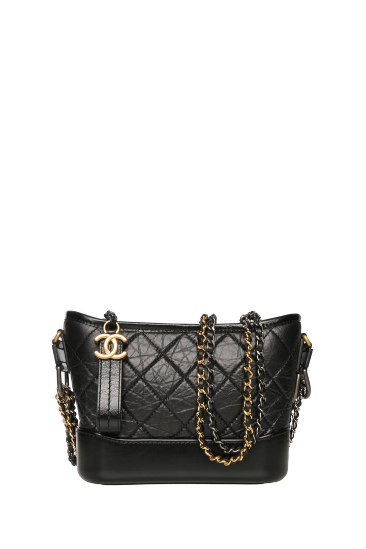 Chanel Aged Calfskin Small Gabrielle Hobo