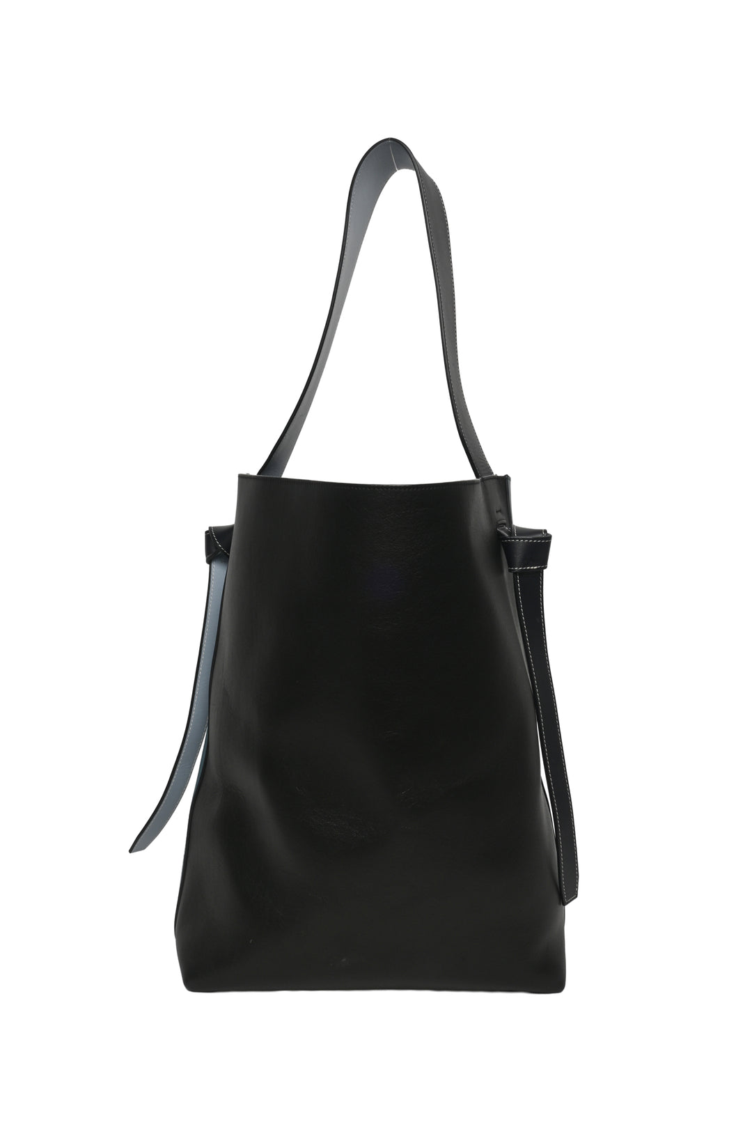 Celine Leather Twisted Cabas Tote