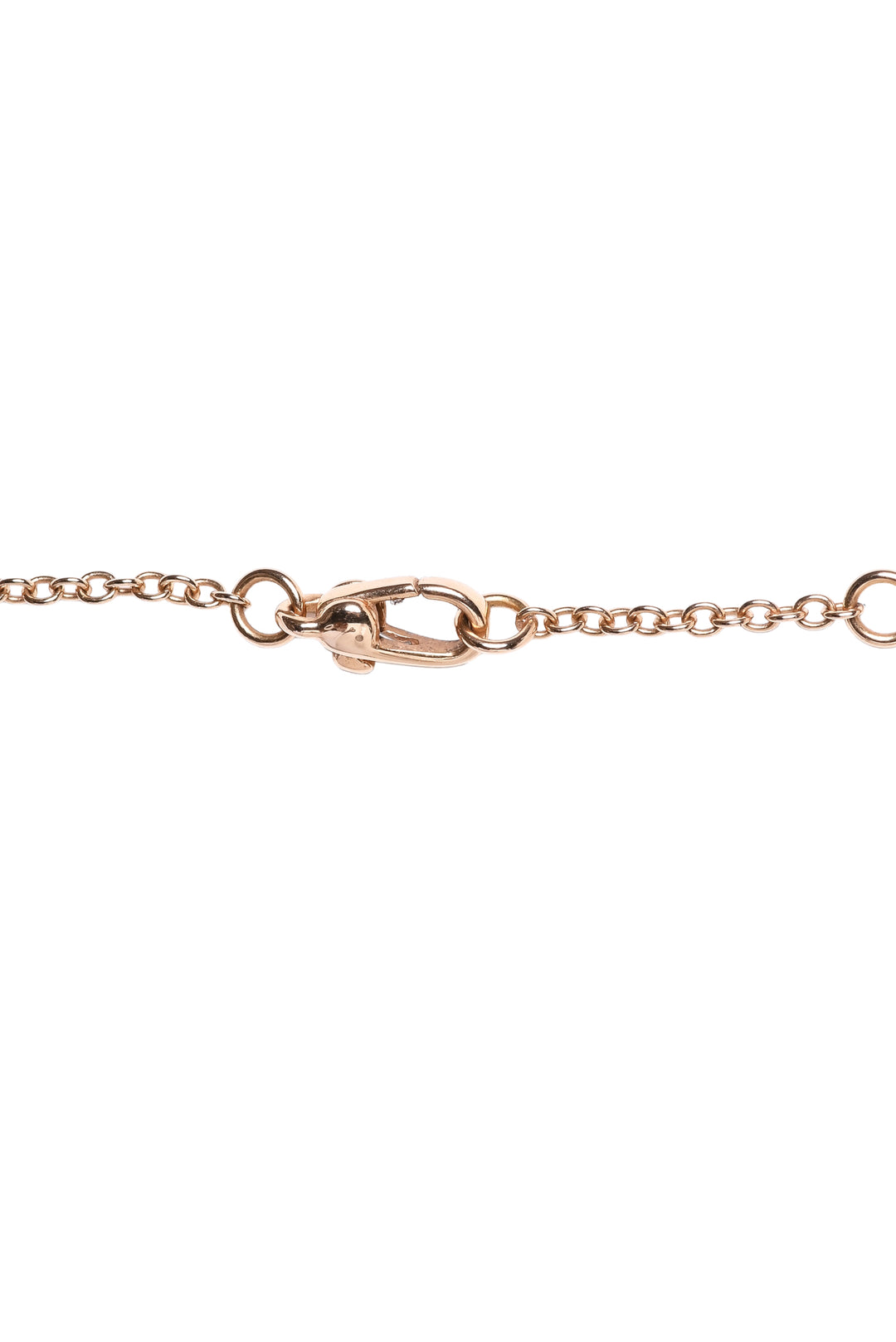 Pomellato 18K Rose Gold & Blue Topaz Nudo Petit Necklace