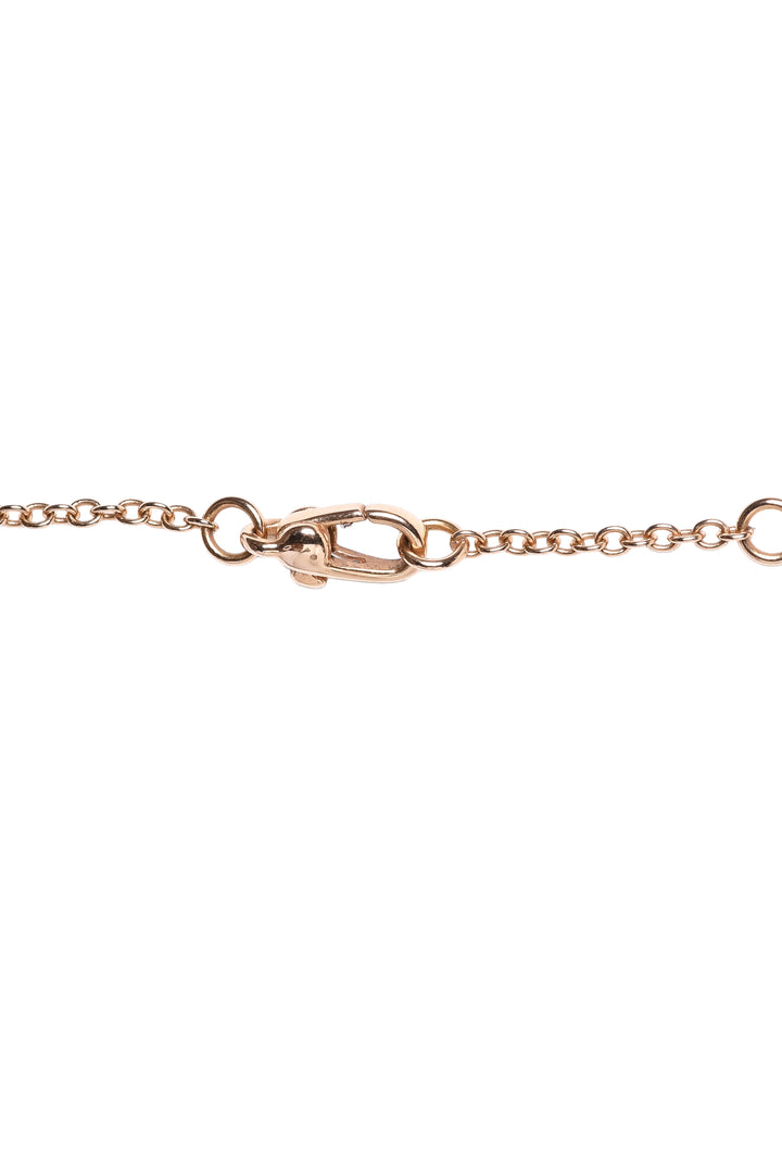 Pomellato 18K Rose Gold & Blue Topaz Nudo Petit Necklace
