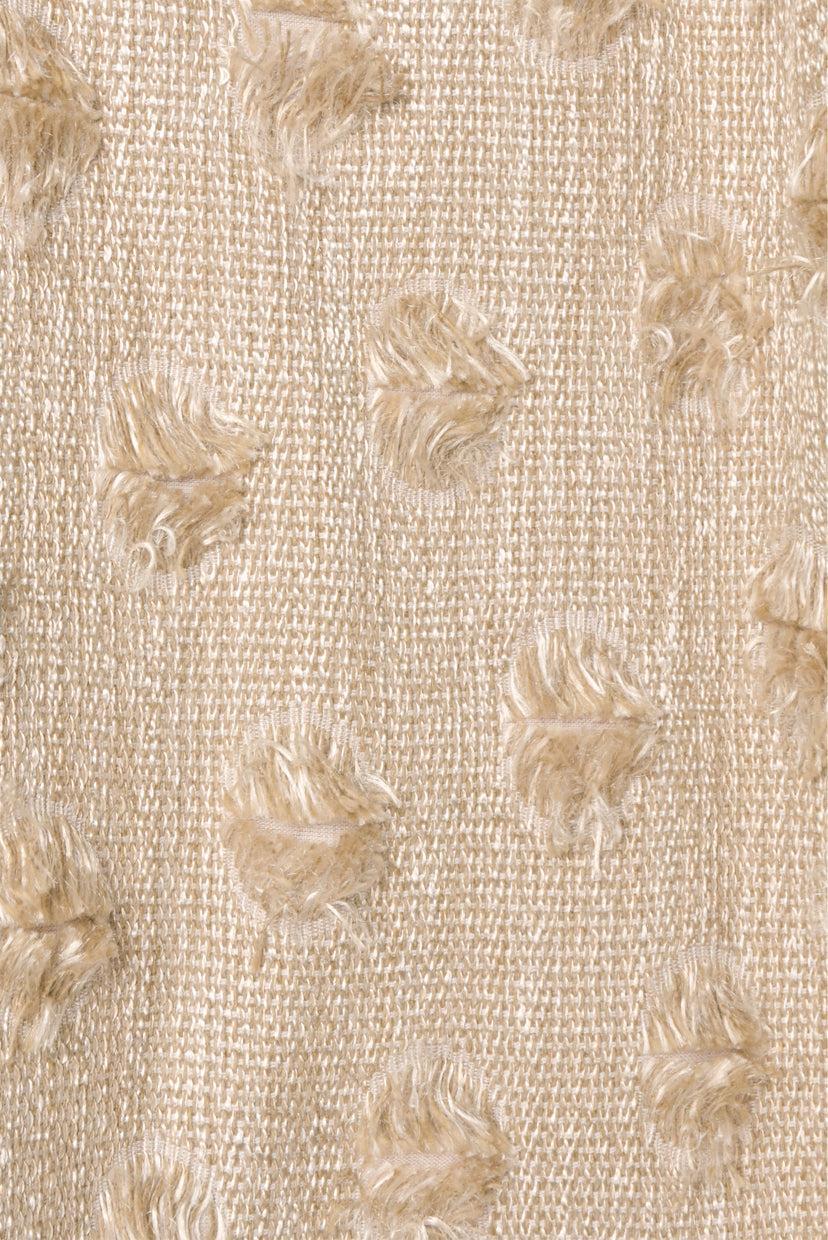 Lafayette 148 Size S Fringe Dot Jacquard Coat