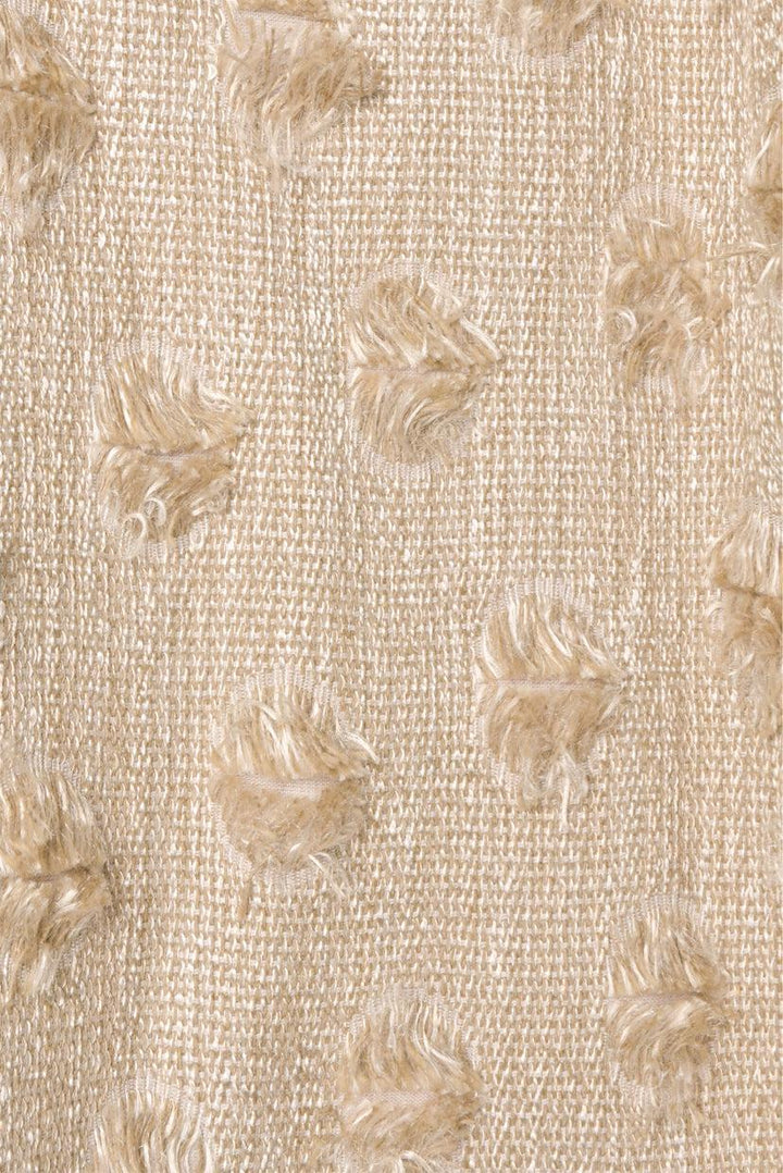 Lafayette 148 Size S Fringe Dot Jacquard Coat