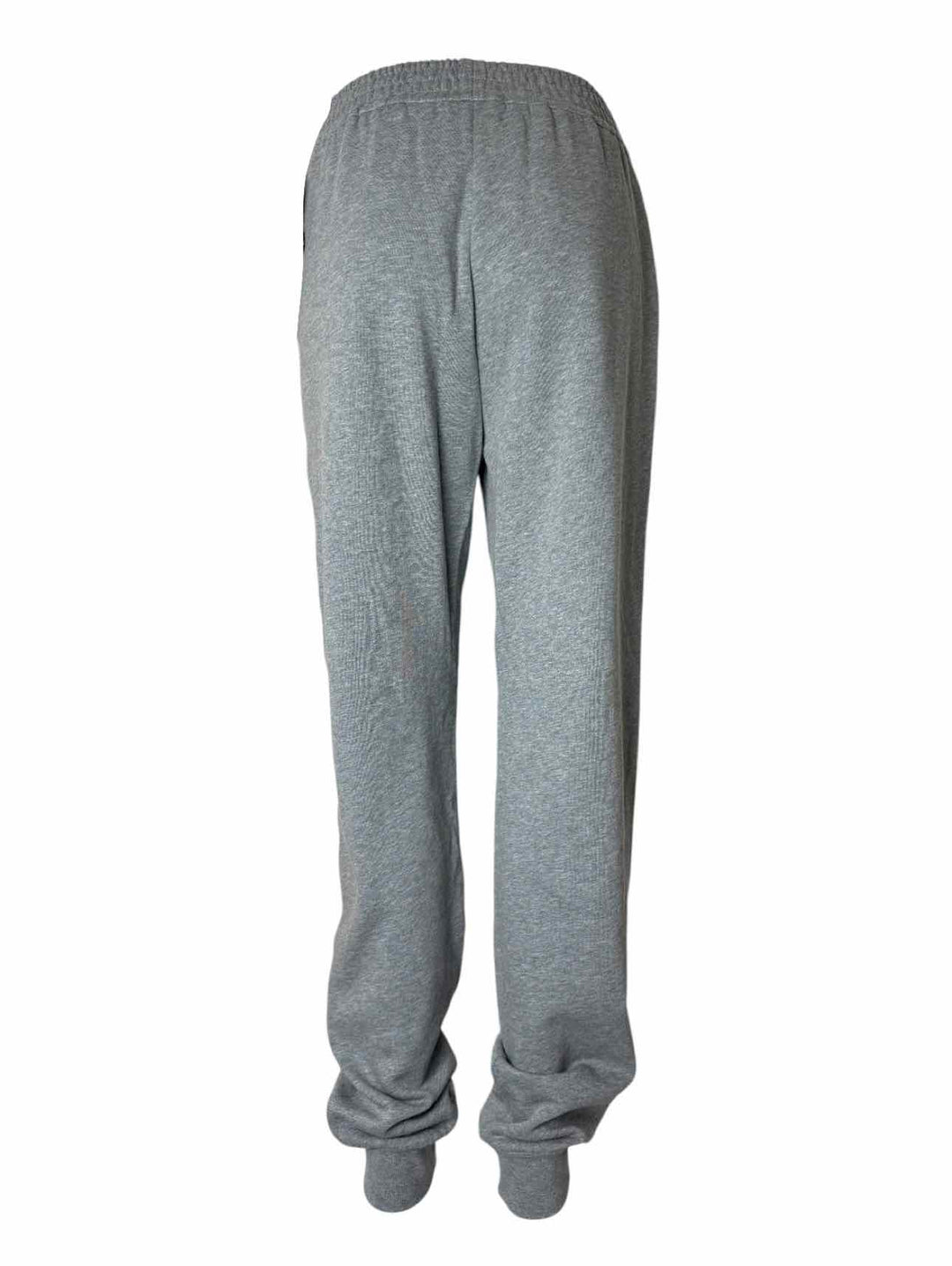 Moncler Size XS Grey Cotton Logo Pants