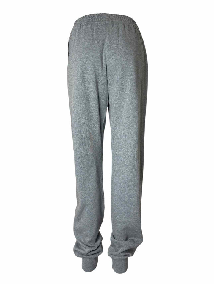 Moncler Size XS Grey Cotton Logo Pants