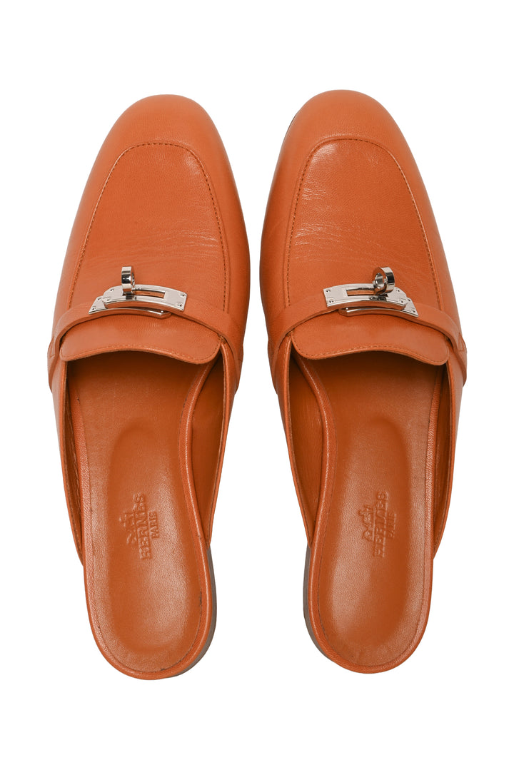 Hermes Size 39 Oz Mules