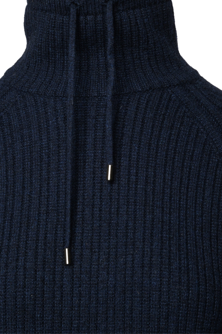 Loro Piana Size 42 Cashmere Tie-Up Turtleneck Sweater