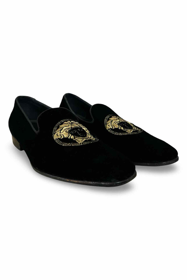 Versace Size 44.5 Men's Medusa Loafer