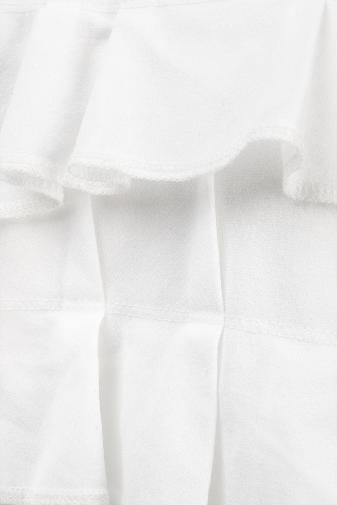 Comme Des Garcons Size M Tiered Ruffle Tank Top