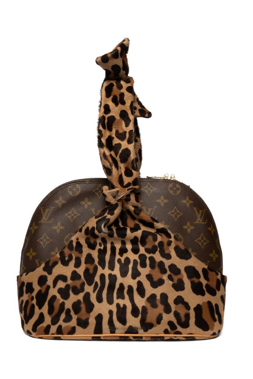 Louis Vuitton x Alaia Limited Edition Pony Hair Top Handle Alma Purse and Set