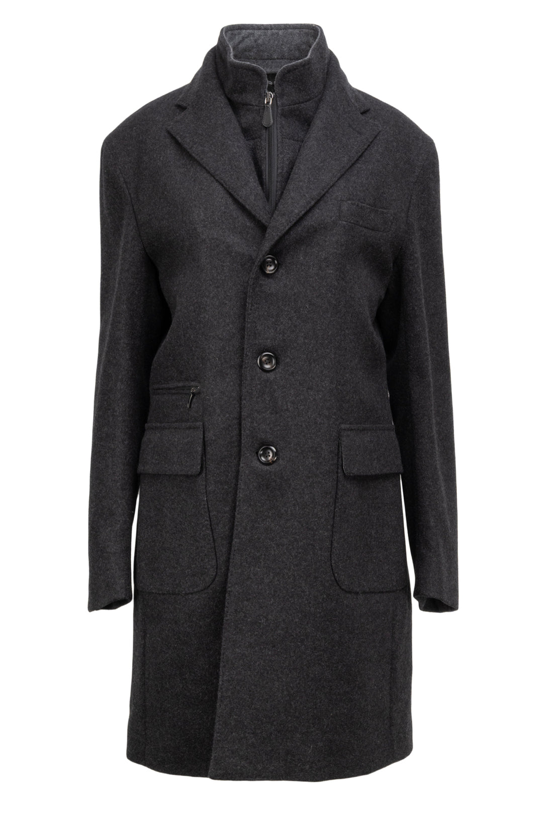 Harold Size 48 Men's Wool & Cashmere Blend Dream Coat