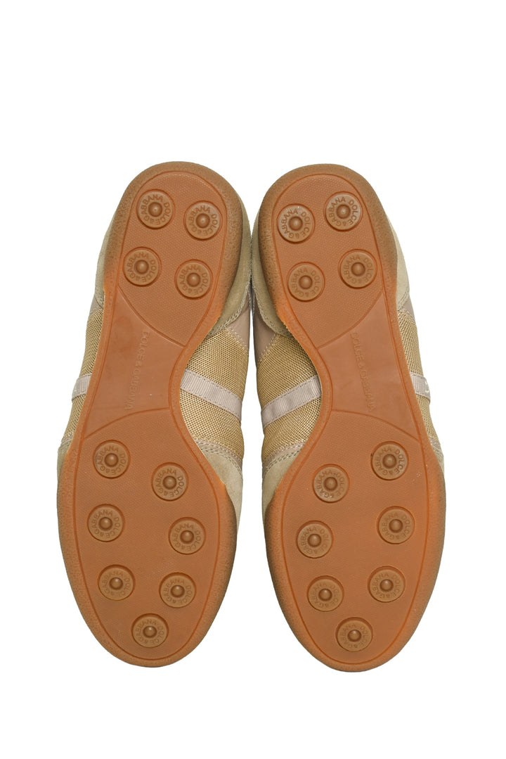 Mens Shoe Size 8.5 Dolce & Gabbana Suede Panelled Sneakers