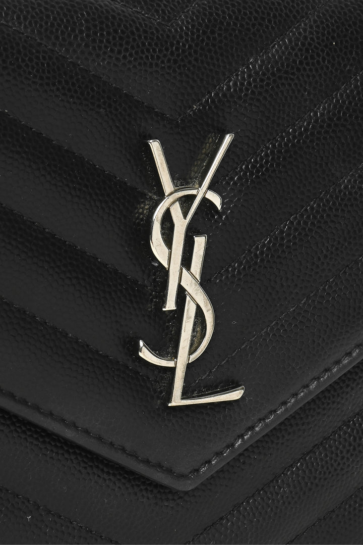 Saint Laurent 2016 Cassandre Envelope Chain Wallet Crossbody