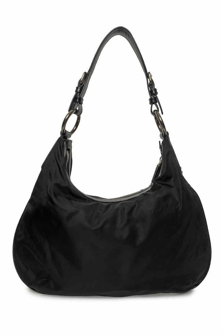 Prada Nylon Tessuto Hobo Shoulder Bag
