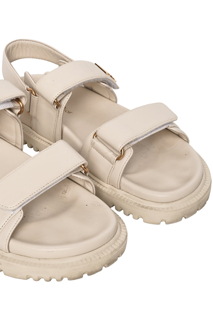 Dior Size 38 Dioract Sandals