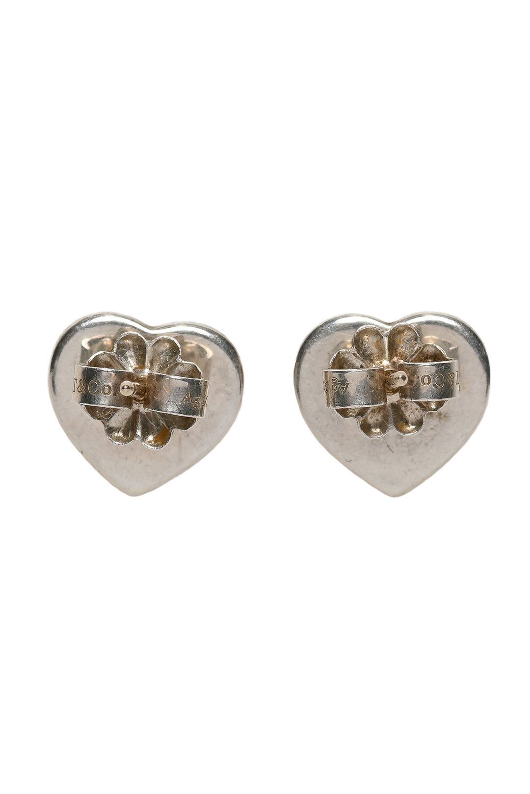 Tiffany & Co Heart Tag Stud Earrings