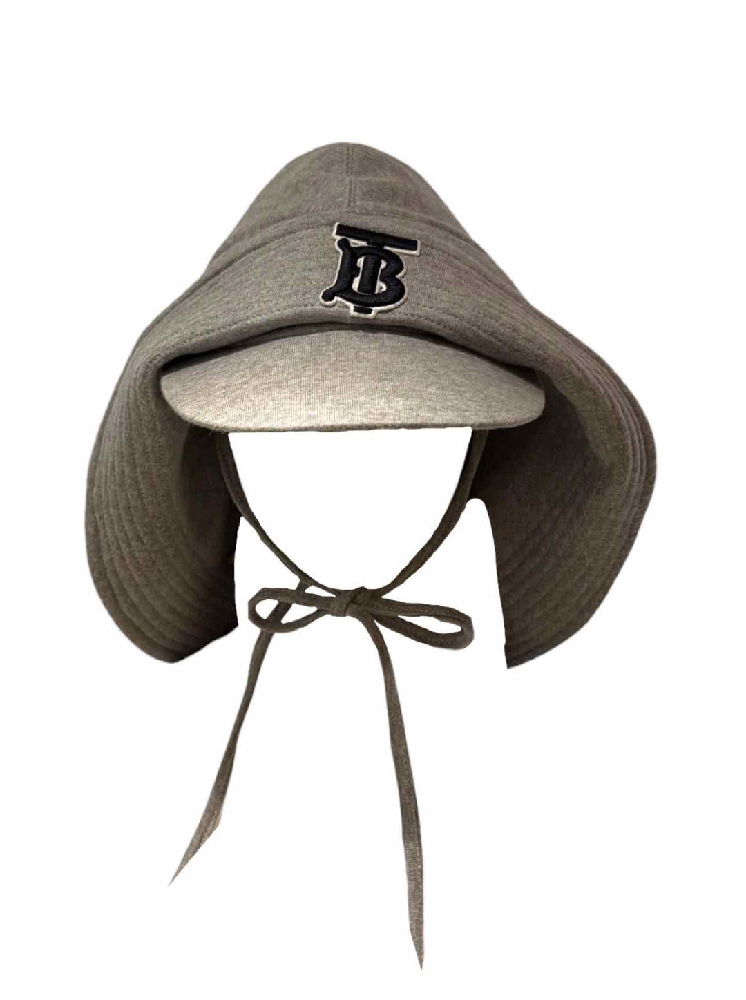 Burberry Size M/L Monogram Cotton Rain Hat