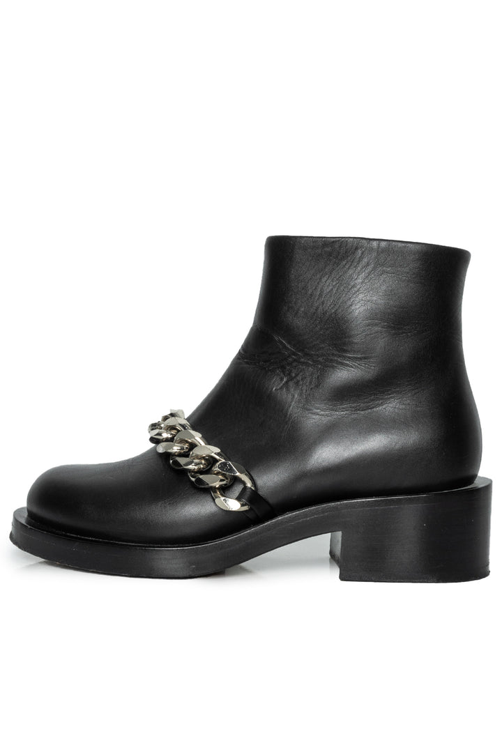 Givenchy Size 36 Laura Chain Accent Ankle Boots