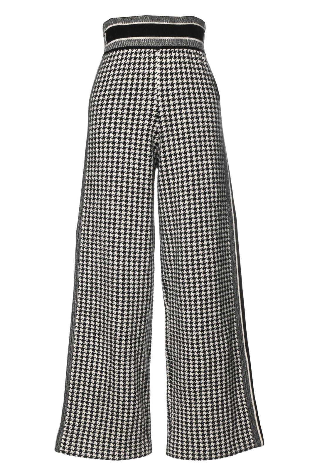 Dior Size 2 Houndstooth Cashmere Sweatpants