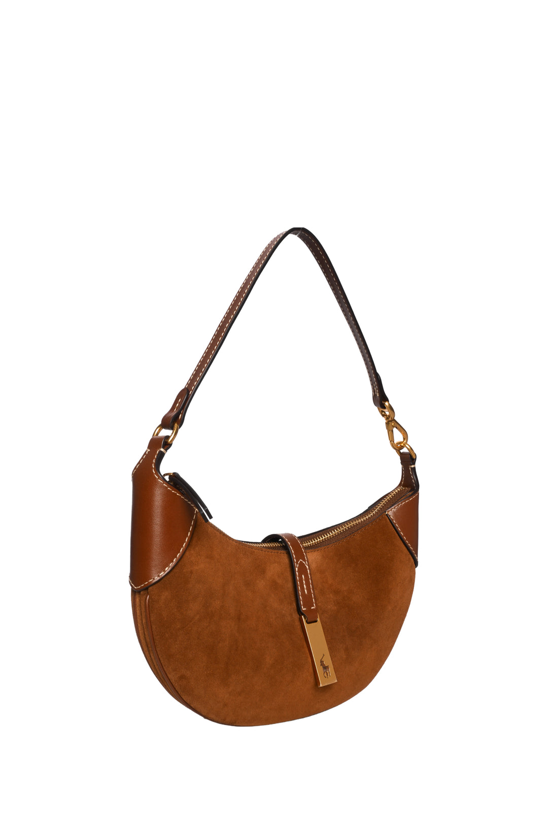 Polo ID Suede Mini Shoulder Bag