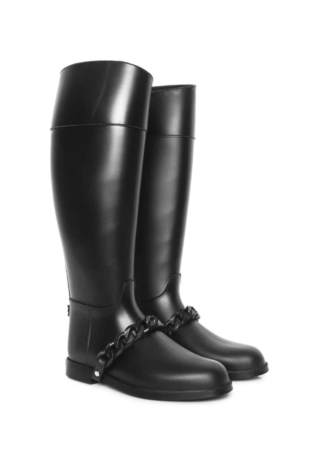 Givenchy Size 35 Chain Strap Rain Boots