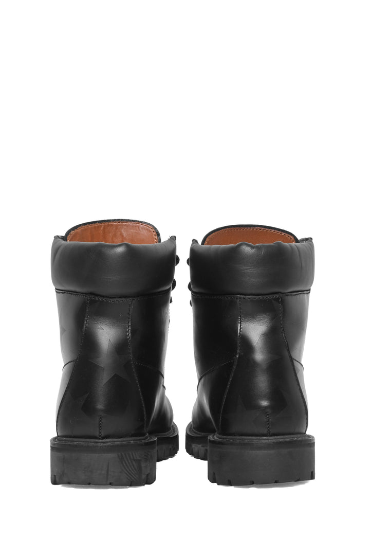 Valentino Size 35.5 Stars Combat Ankle Boots