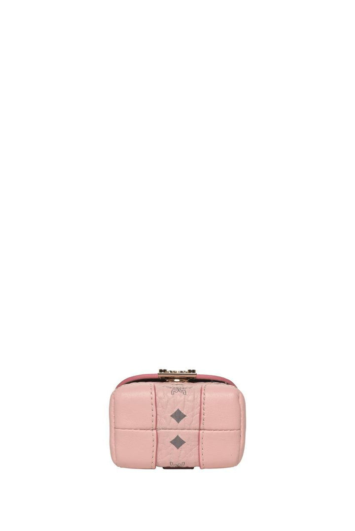 MCM Visetos Mini Soft Berlin Bag Charm Crossbody