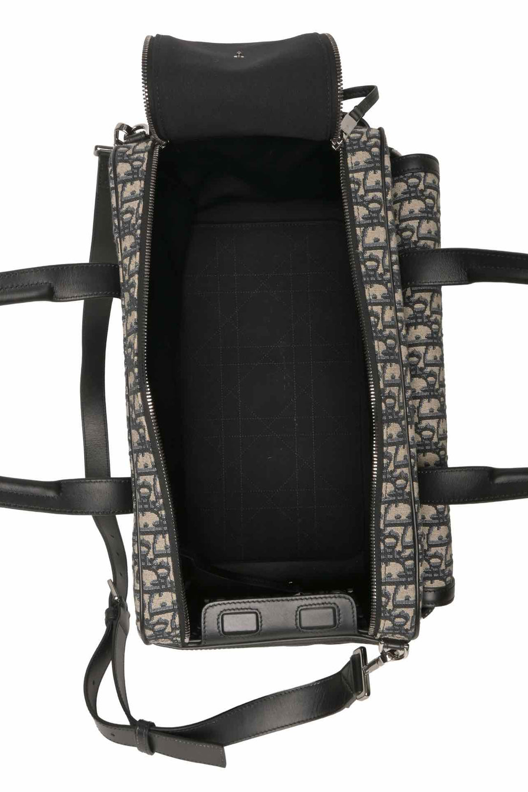 Dior Oblique Jacquard Hit The Road Pet Carrier Tote
