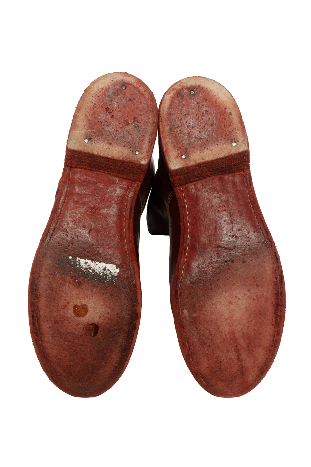 GUIDI Size 37 410 Front Zipper High Boots