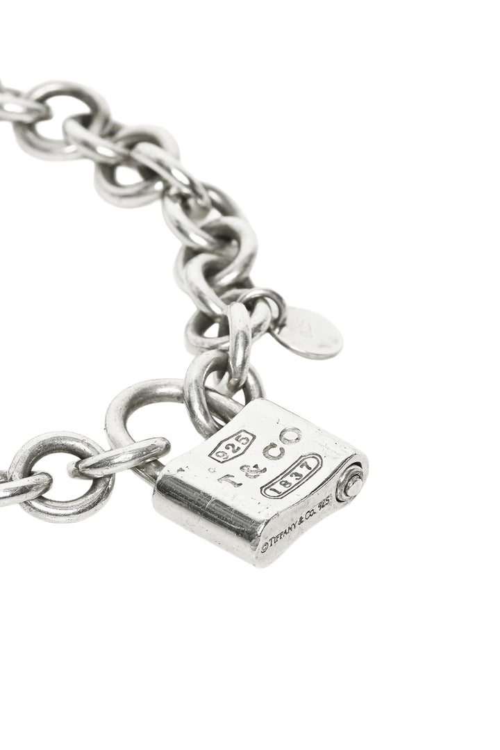 Tiffany & Co Sterling Silver Padlock Bracelet