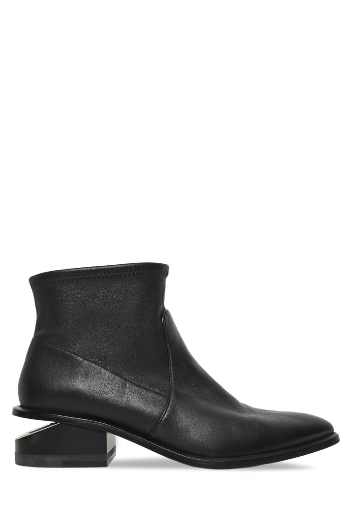Alexander Wang Size 38.5 Kori Stretch Nappa Leather Ankle Boots