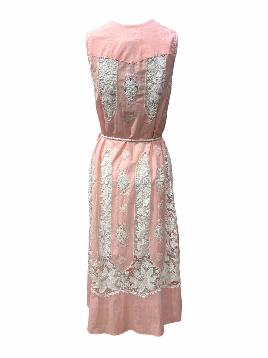 Miguelina Size XS Embroidered Cotton Dress