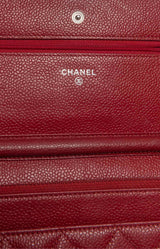 Chanel 2014 Caviar Wallet on Chain Crossbody