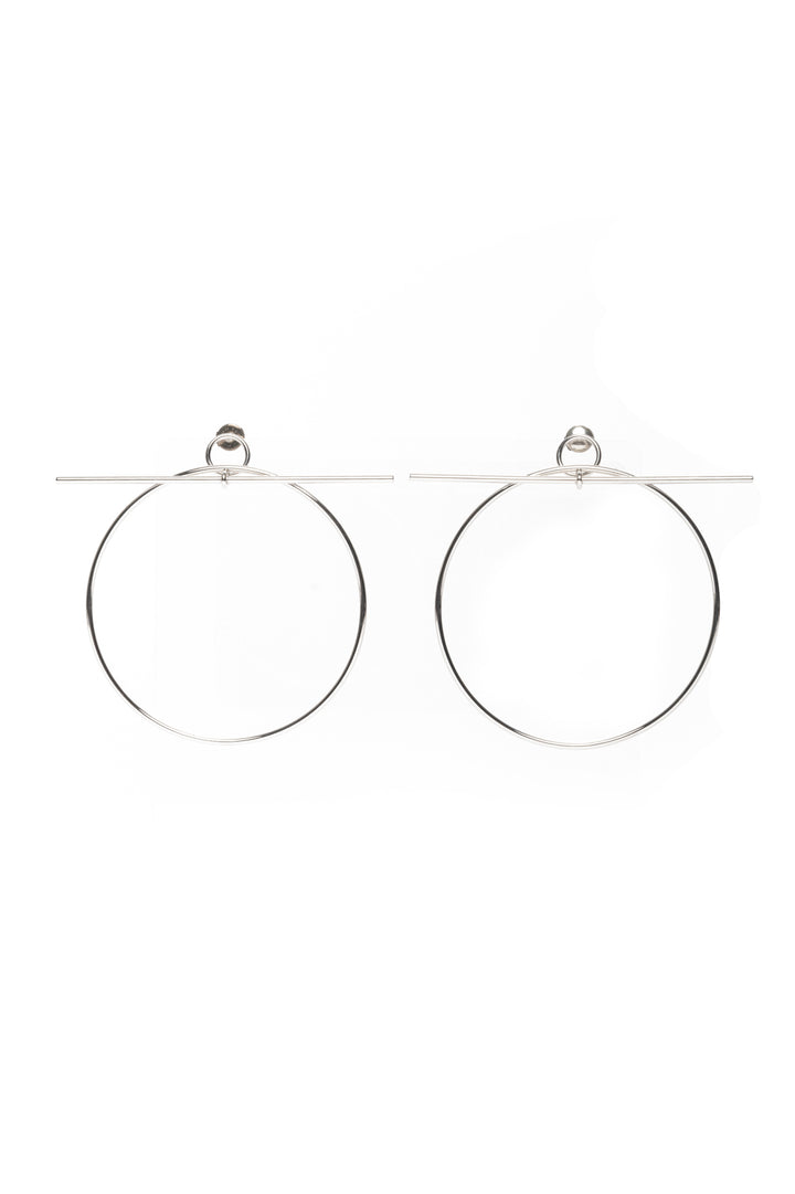 Hermes Very Large Loop Earrings