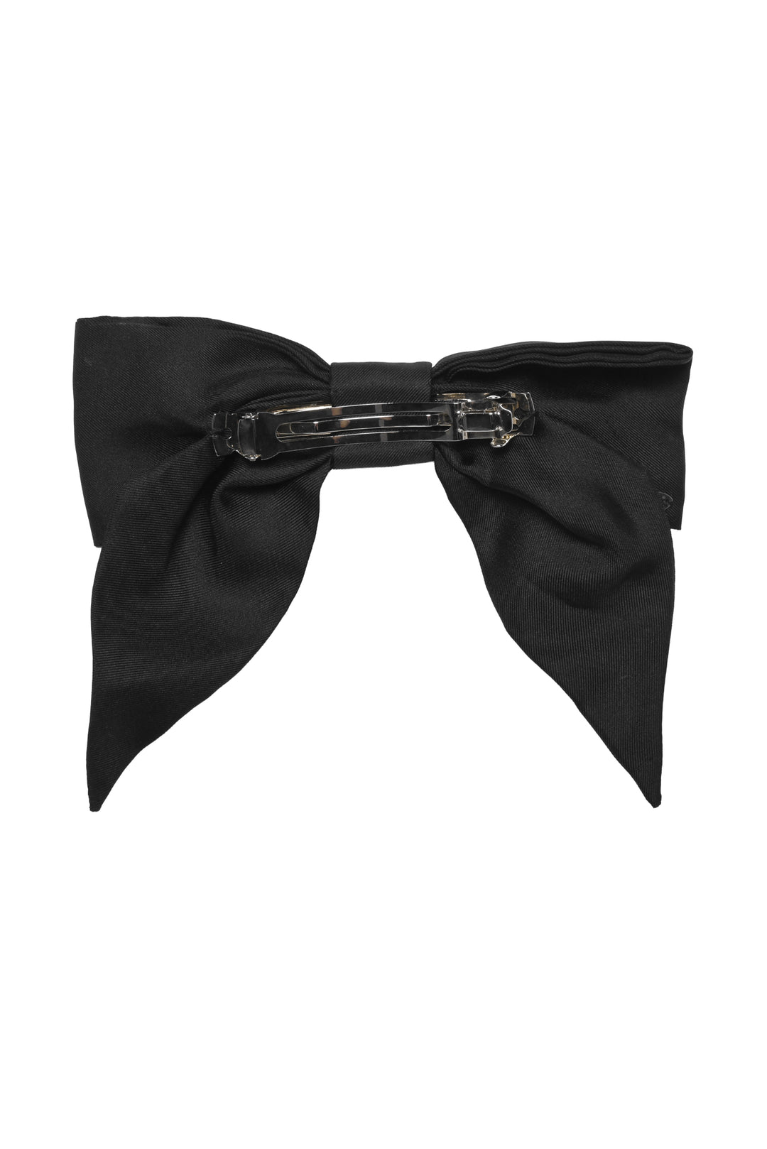 Chanel 2024 Silk Bow CC Hair Clip