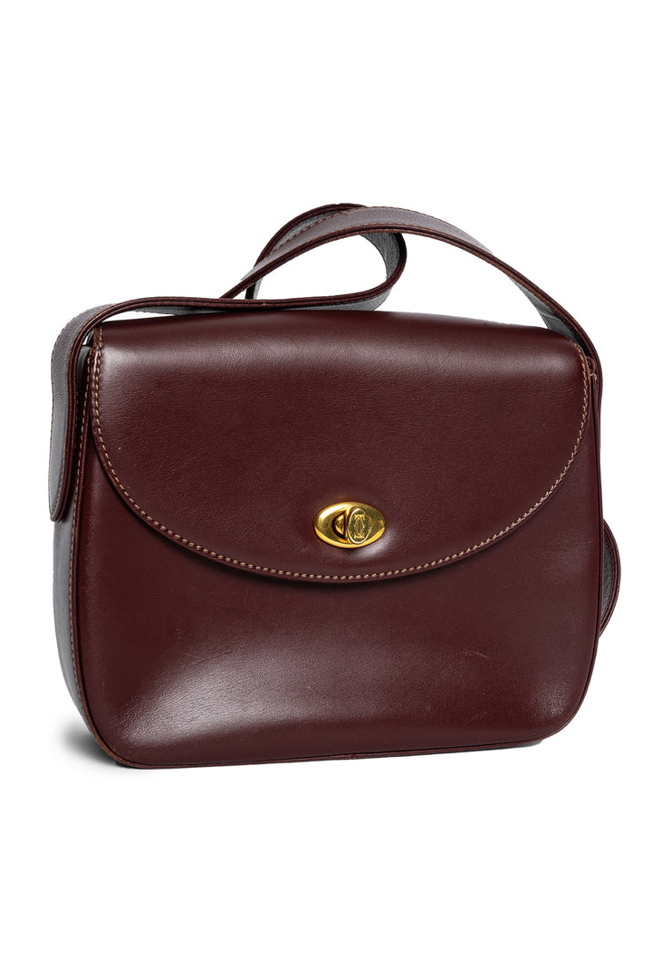 Cartier Leather Must Line Shoulder Bag