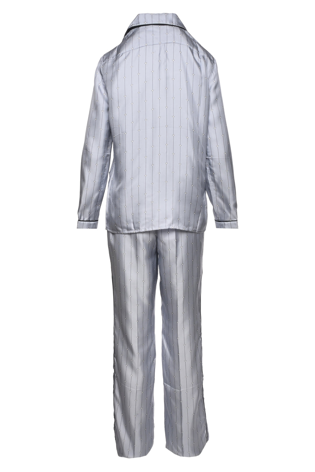 Prada Size S Silk Triangle Pajama Set