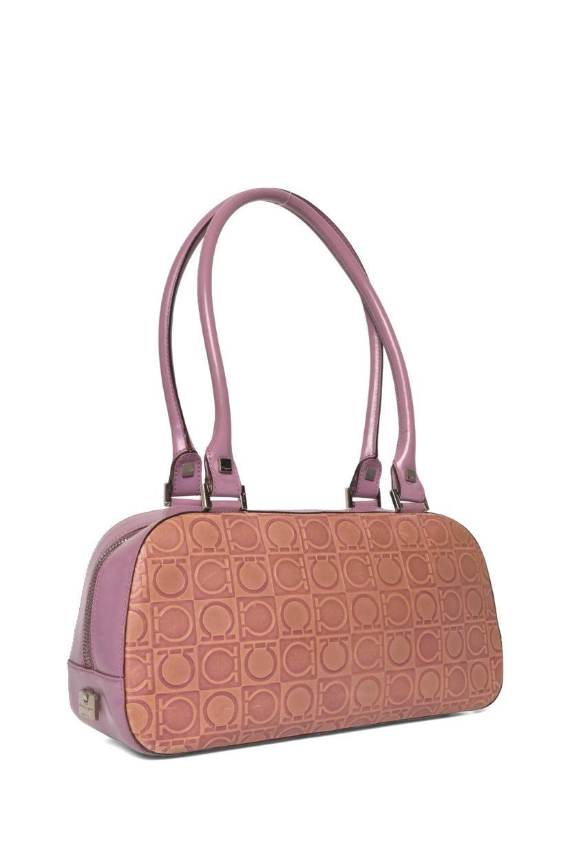Salvatore Ferragamo Monogram Top Handle Bag