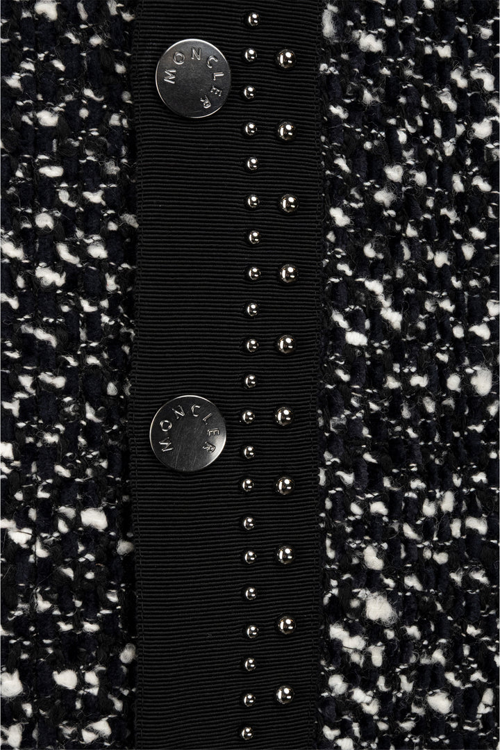 Moncler Size 44 Tweed Mini Skirt