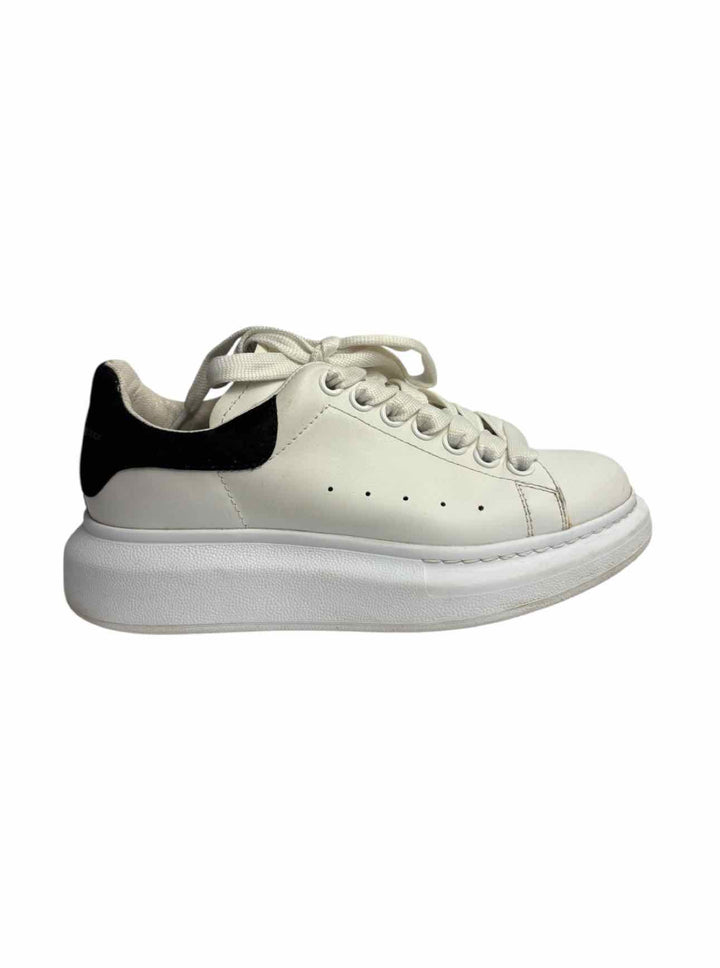 Alexander Mcqueen Size 36.5 Leather Oversized Sneaker