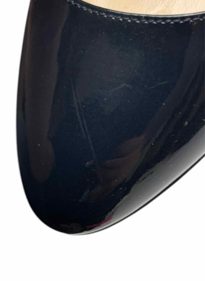 Prada Size 38.5 Patent Leather Pumps