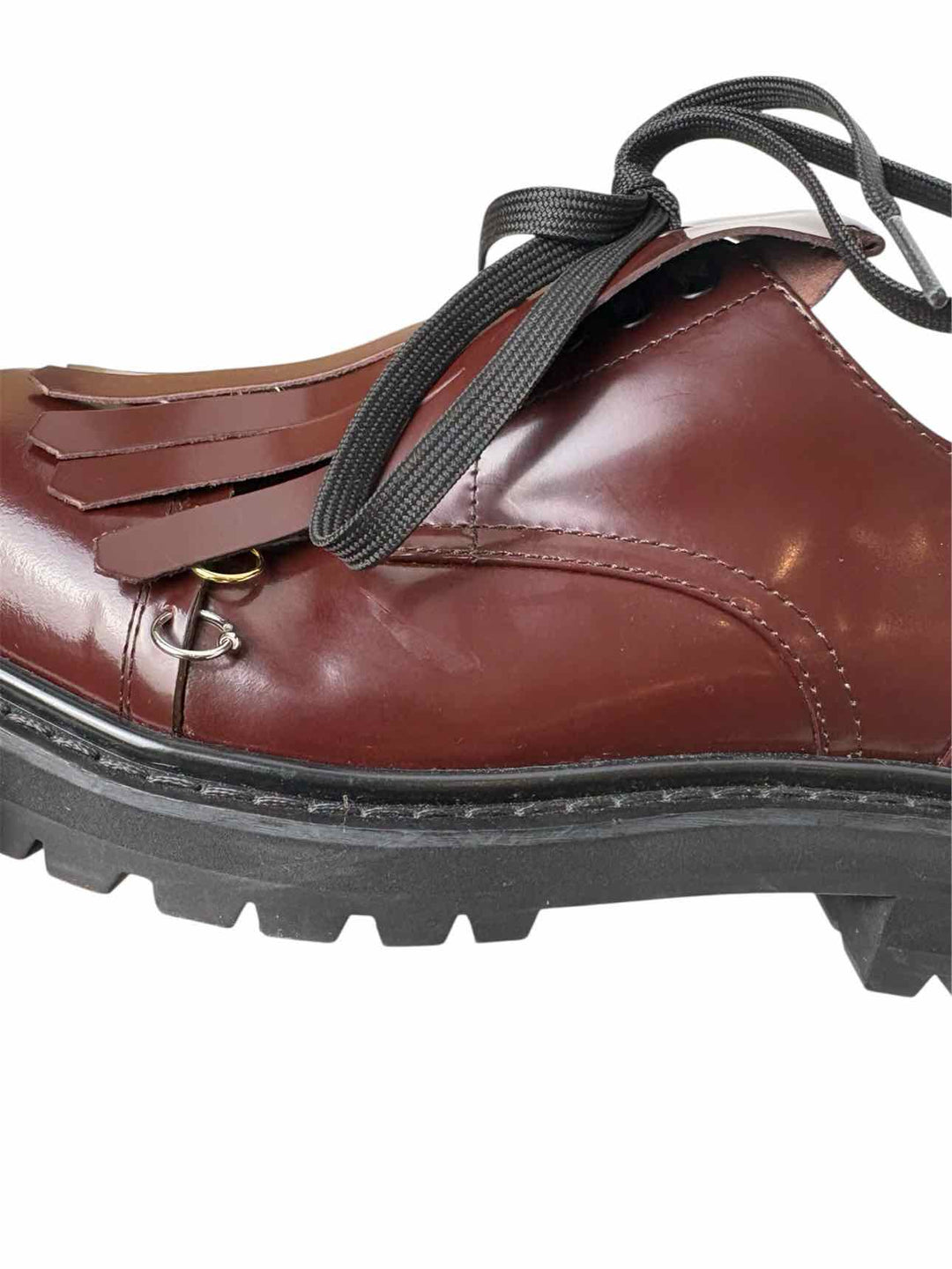 Marni Size 41 Dada Derbys Leather  Flats