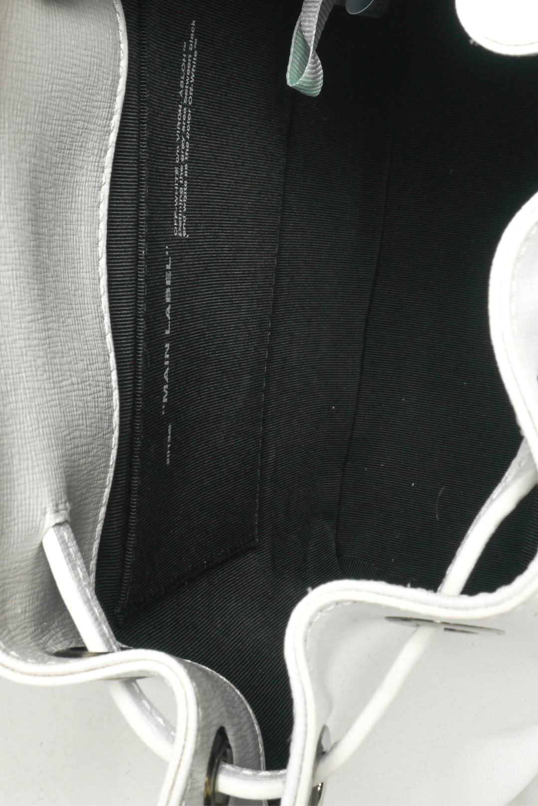 Off White Diag BackPack
