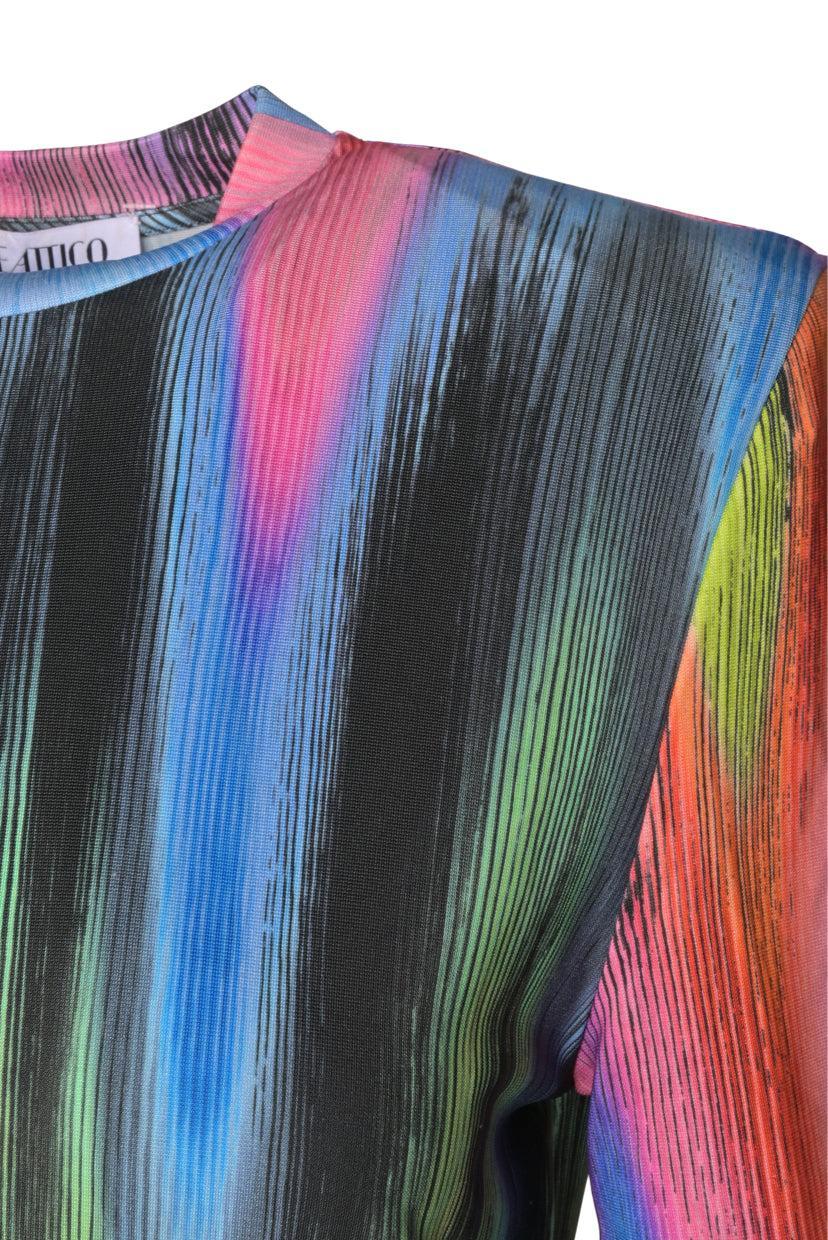 The Attico Size 36 "Bella" Multicolor T-Shirt