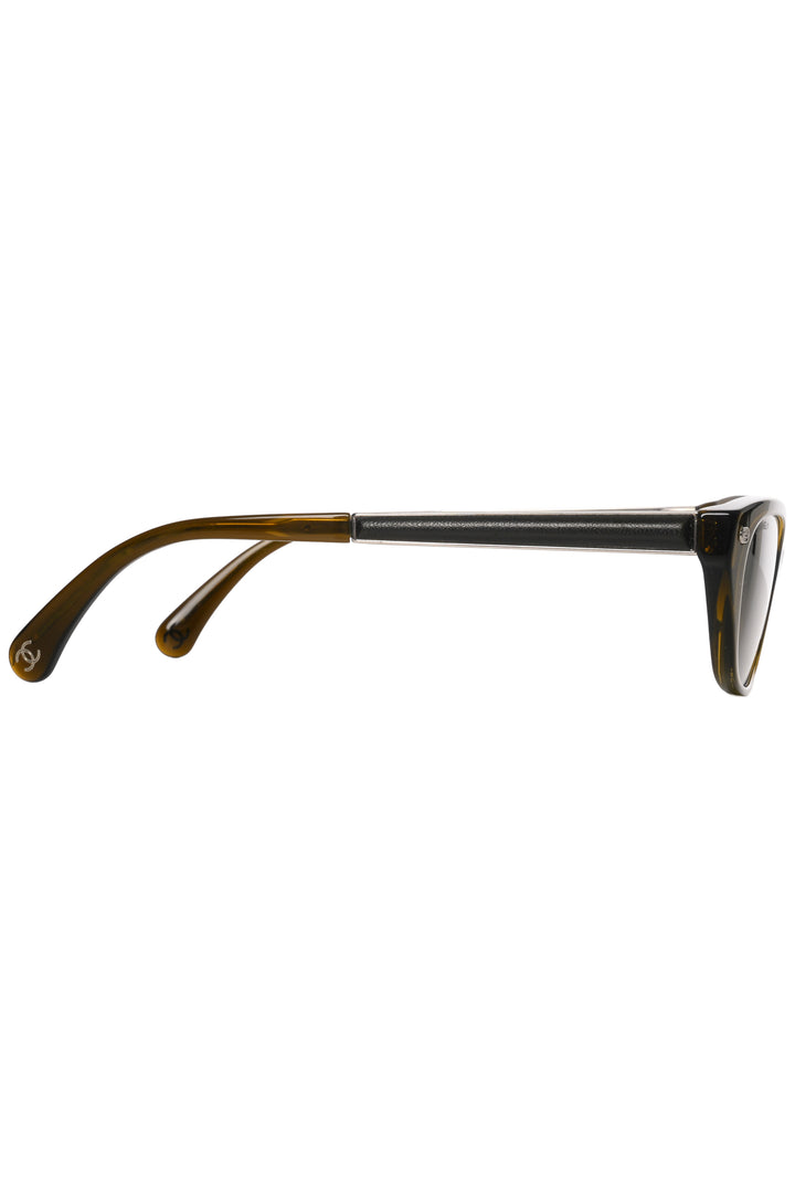 Chanel Interlocking CC Logo Cat-Eye Sunglasses