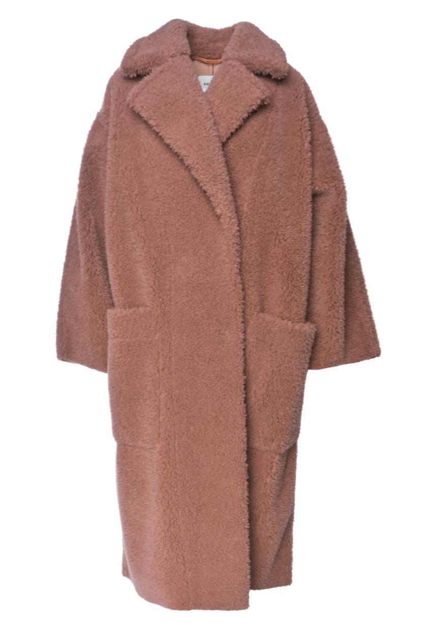 Nanushka Size M Imogen Faux Fur Coat